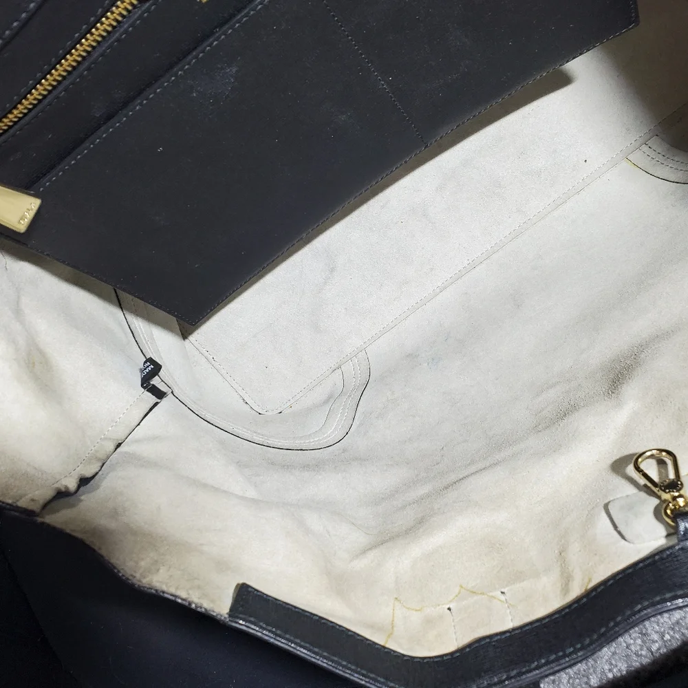 Furla Black Leather Tote